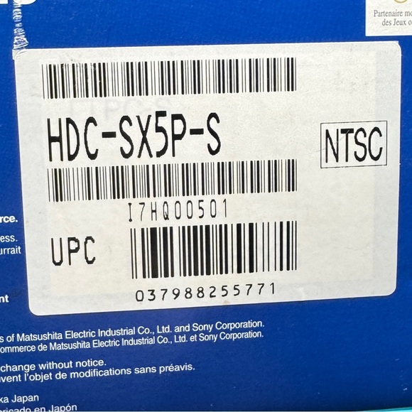 Panasonic HDC-SX5P-S HD 3CCD Camcorder AVCHD Hybrid SD/DVD Factory Sealed NIB - Picture 5 of 11